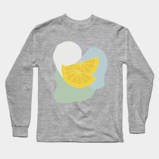 Abstract Lemon Slices Long Sleeve T-Shirt